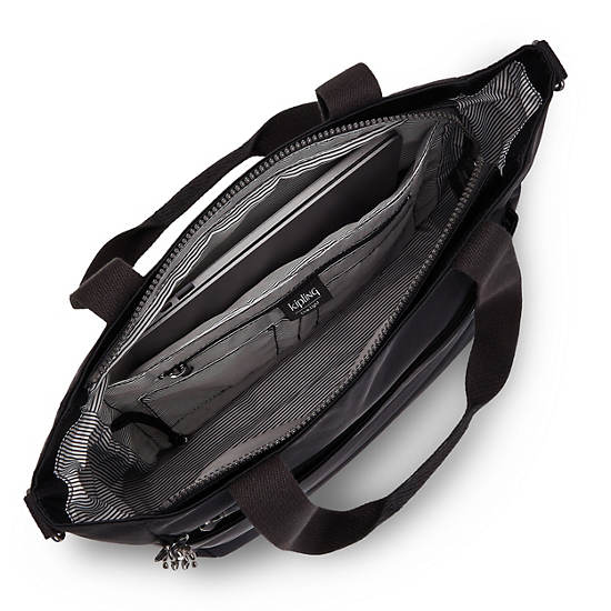 Sac Ordinateur Portable Kipling Sunhee Tote Bag Noir | FR 1911AH